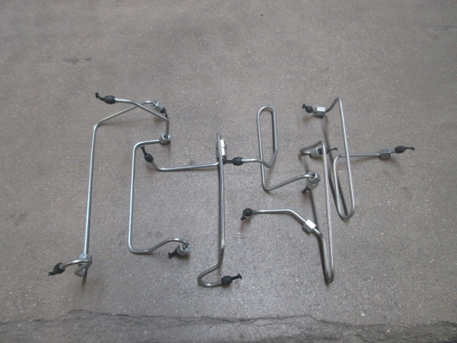 Трубки топливные высокого давления (комплект 6 шт.) двигателя Yuchai YC6B125/YC6108